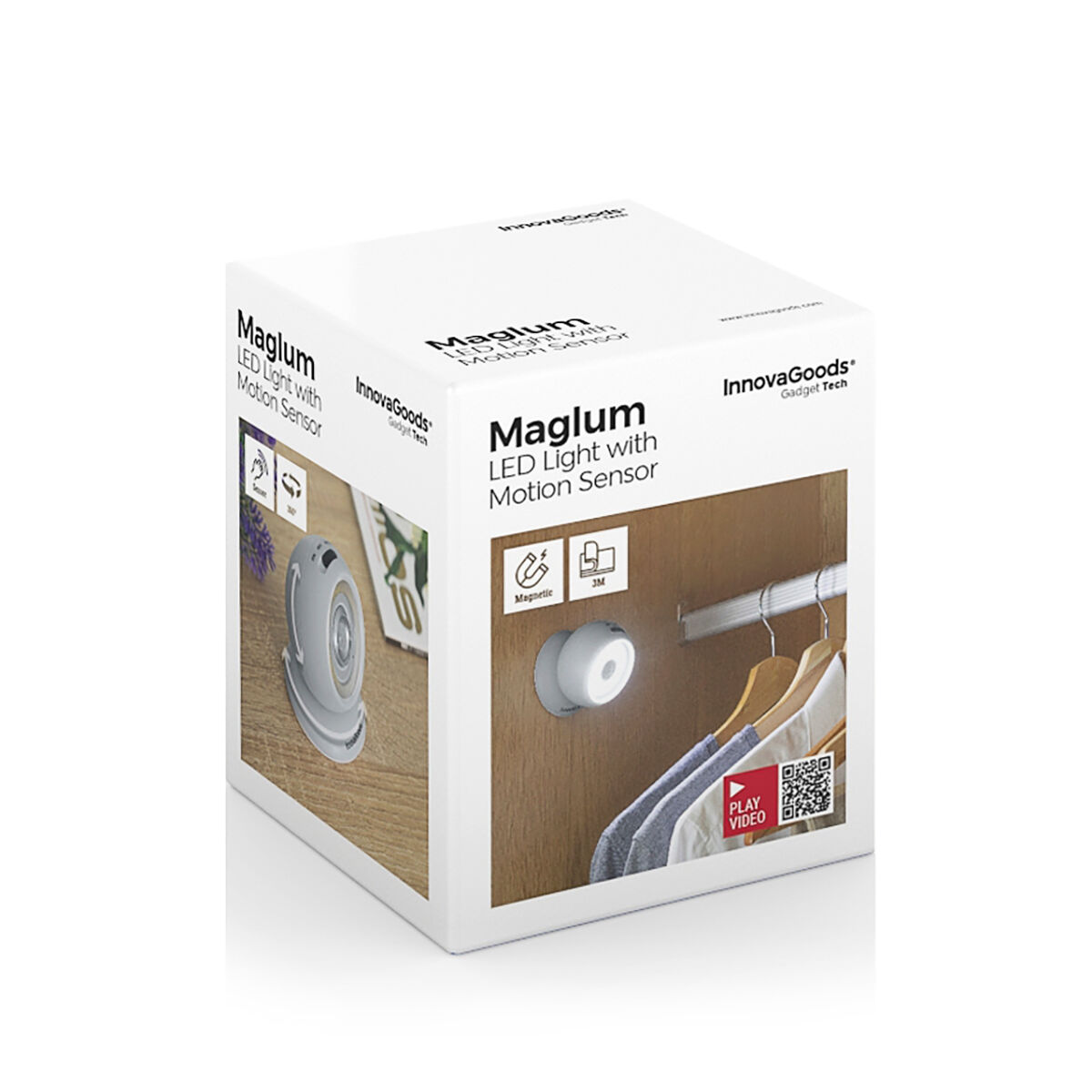 Luce LED con Sensore di Movimento Maglum -  - Il tuo negozio  online di fiducia