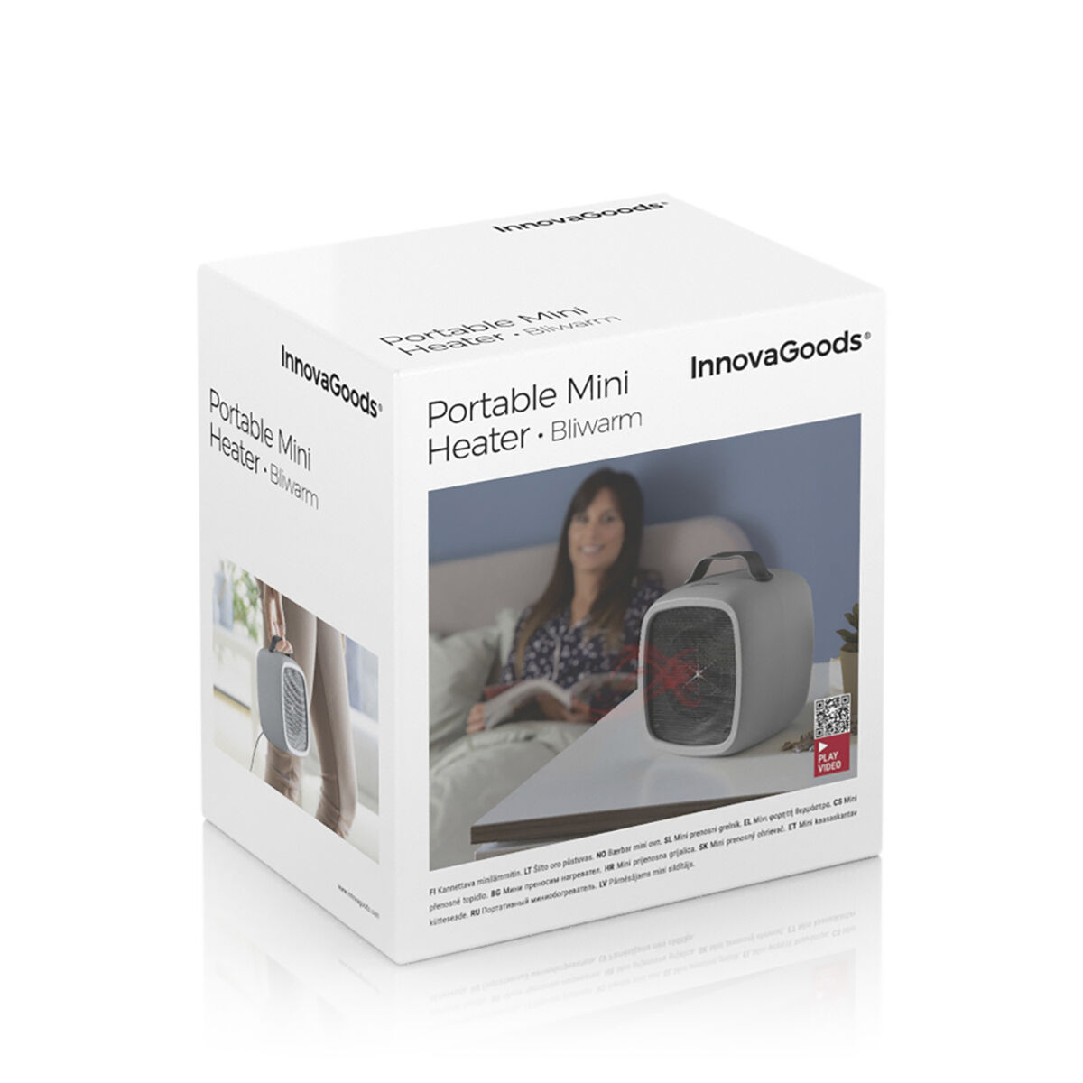 Mini Termoventilatore con Spina Portatile Heatpod InnovaGoods 400 W