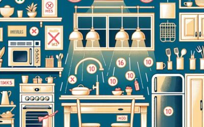 10 errori da evitare nell’arredamento della cucina