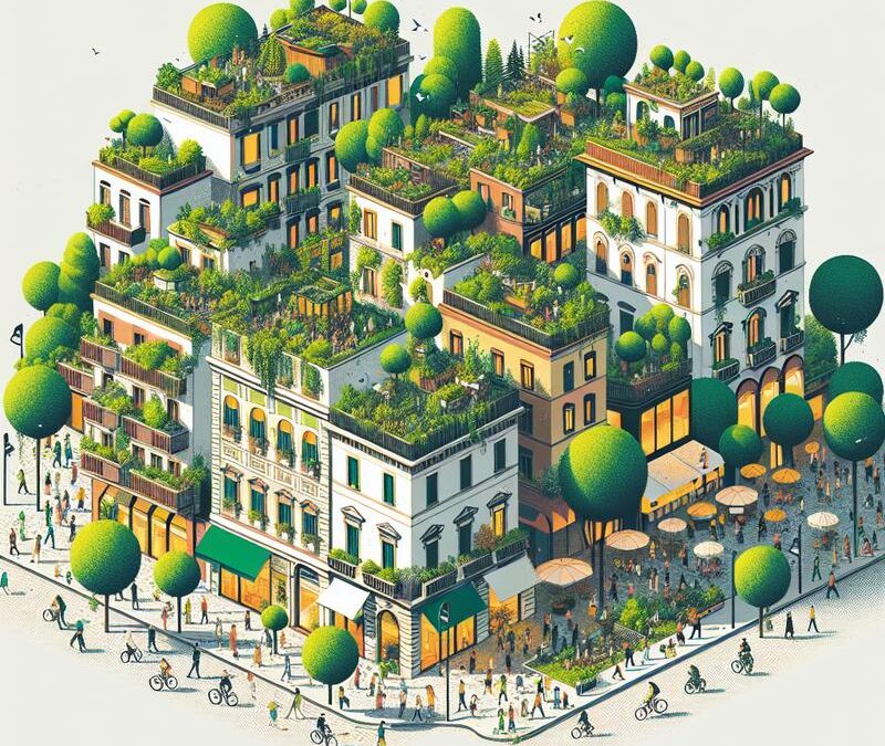 Tetti verdi e parchi urbani: come il verde sta cambiando le città italiane