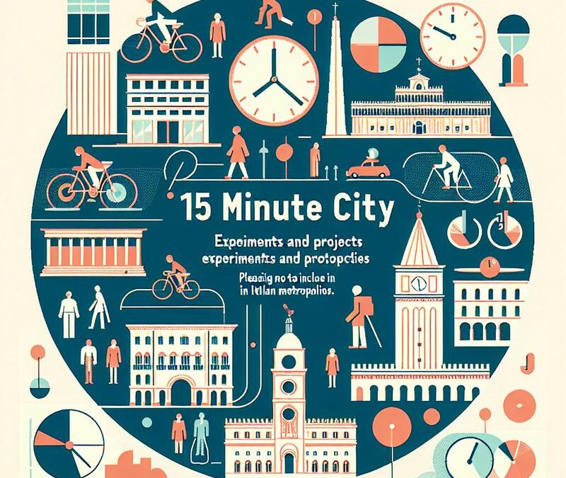 La città dei 15 minuti: esperimenti e progetti nelle metropoli italiane